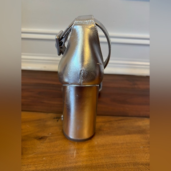 Circus by Sam Edelman Silver Women's Chunky Heels Size 8.5 - Picture 9 of 16